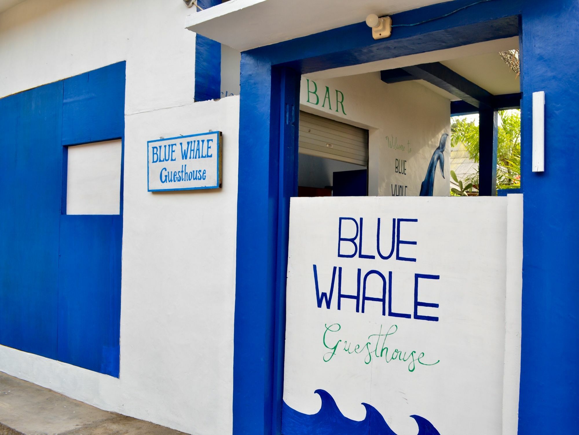 Blue Whale Guesthouse Gili Trawangan Luaran gambar